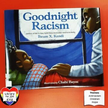 Goodnight racism book cover.