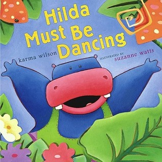 Hilda must be dancing book cover.