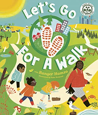 Let's go for a walk book cover.