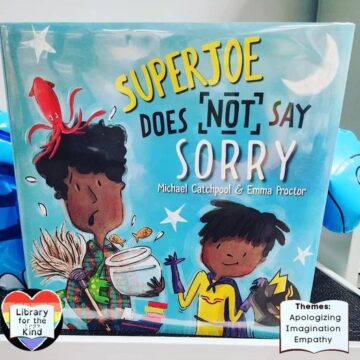 SuperJoe does not say sorry book cover.