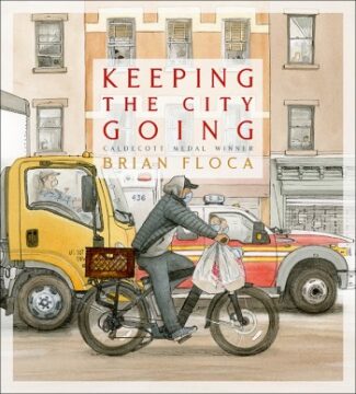 Keeping the city going book cover.