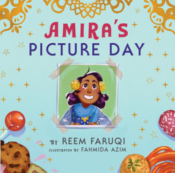 Amira's picture day book cover.