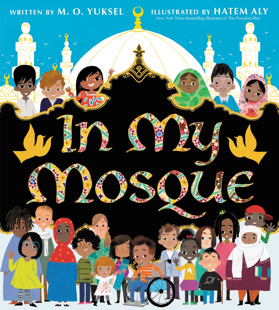 In my mosque book cover.