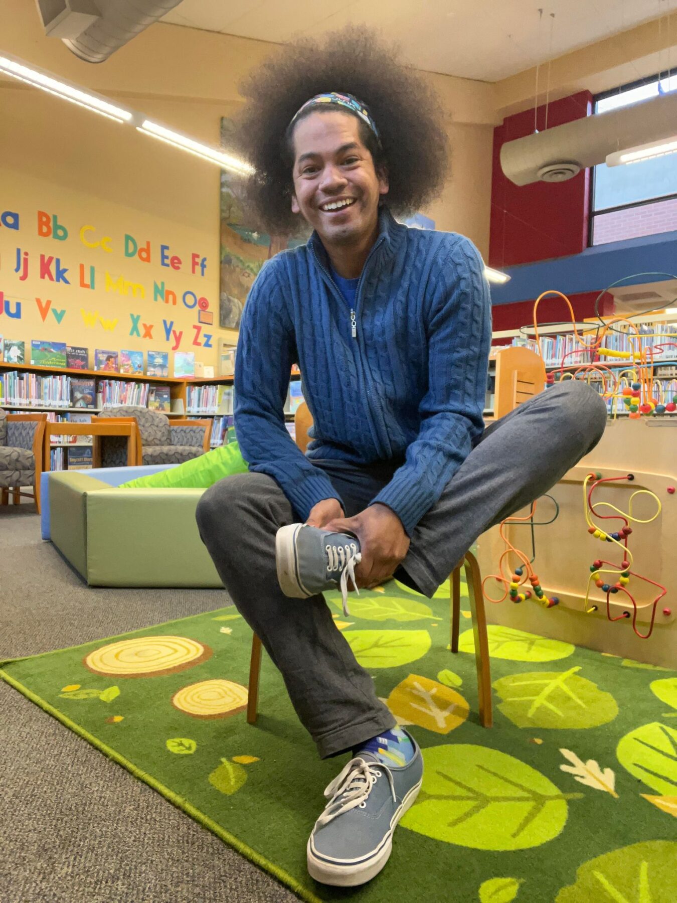 Representation in the Library with Mr. Mychal Storytime Solidarity