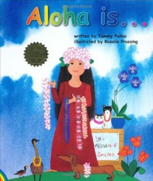 Aloha is book cover.