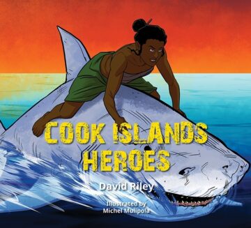 Cook Island heroes book cover.