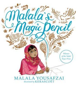 Malala's magic pencil book cover.