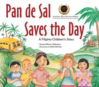 Pan de Sal saves the day book cover.