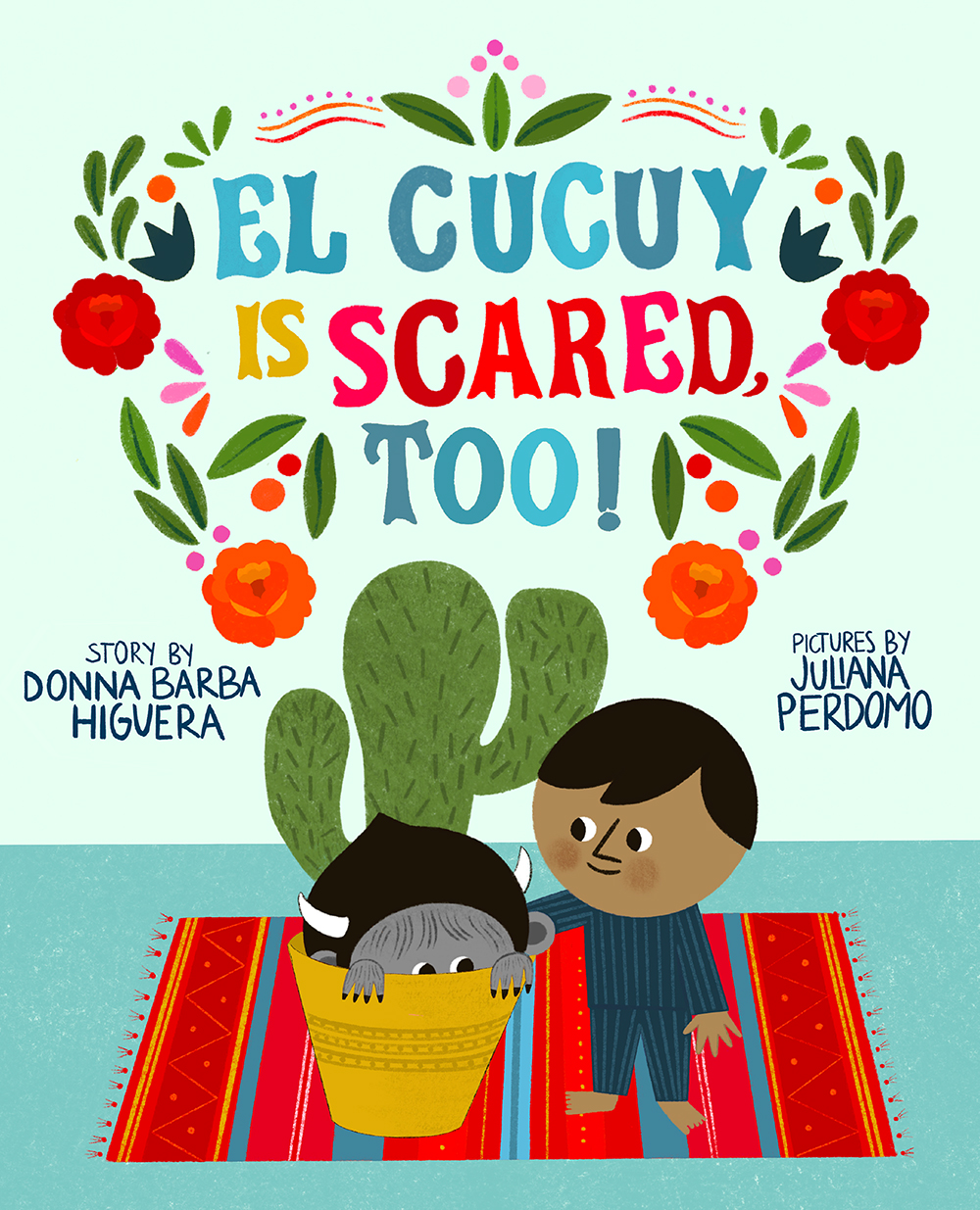 El Cucy is scared too book cover.