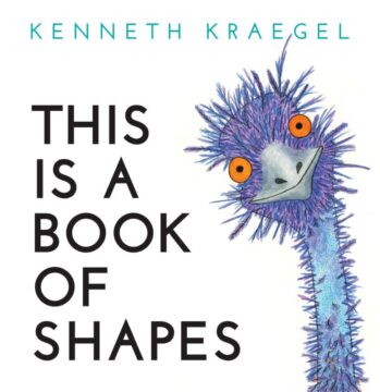 This is a book of shapes book cover.