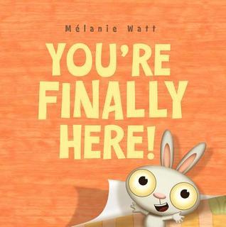 You're finally here book cover.