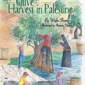 Olive harvest in Palestine book cover.