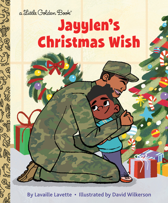 Jayylen's Christmas wish book cover.