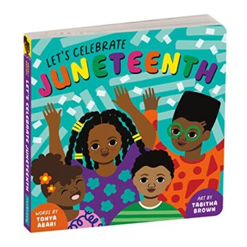 Let's celebrate Juneteenth book cover.