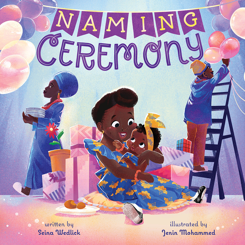 Naming ceremony book cover.