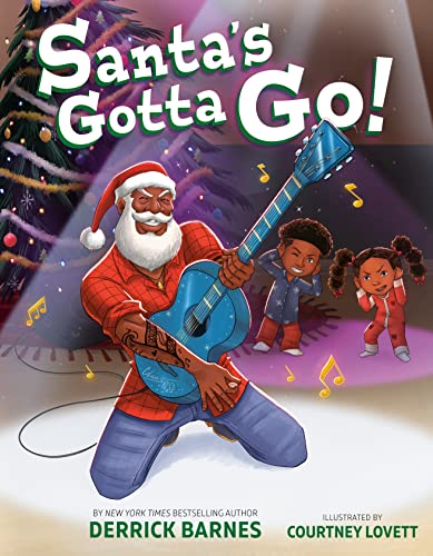 Santa's gotta go book cover.