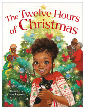 The Twelve hours of Christmas book cover.