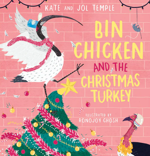 Bin Chicken and the Christmas turkey book cover.