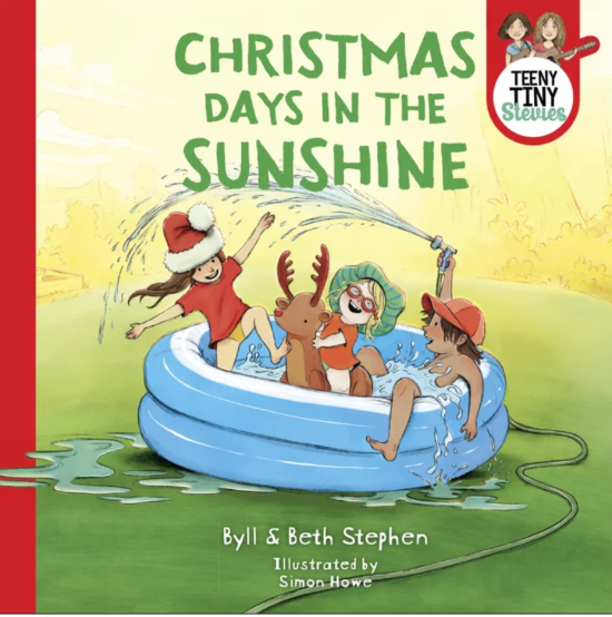Christmas days in the sunshine book cover.