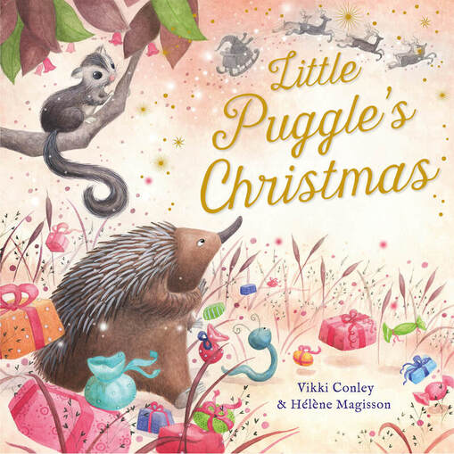 Little Puggle's Christmas book cover.
