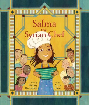 Salma the Syrian chef book cover.