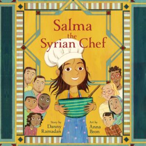 Salma the Syrian chef book cover.