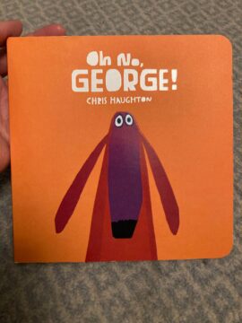 Oh no George book cover.