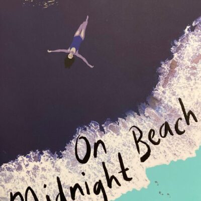 On midnight beach