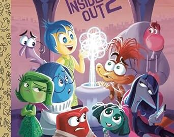 Inside Out 2 cover of Little Golden Book.