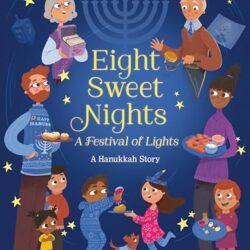 Eight sweet nights book cover. 