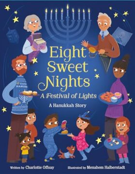 Eight sweet nights book cover.