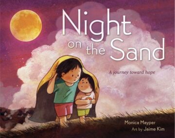 Night on the sand book cover.