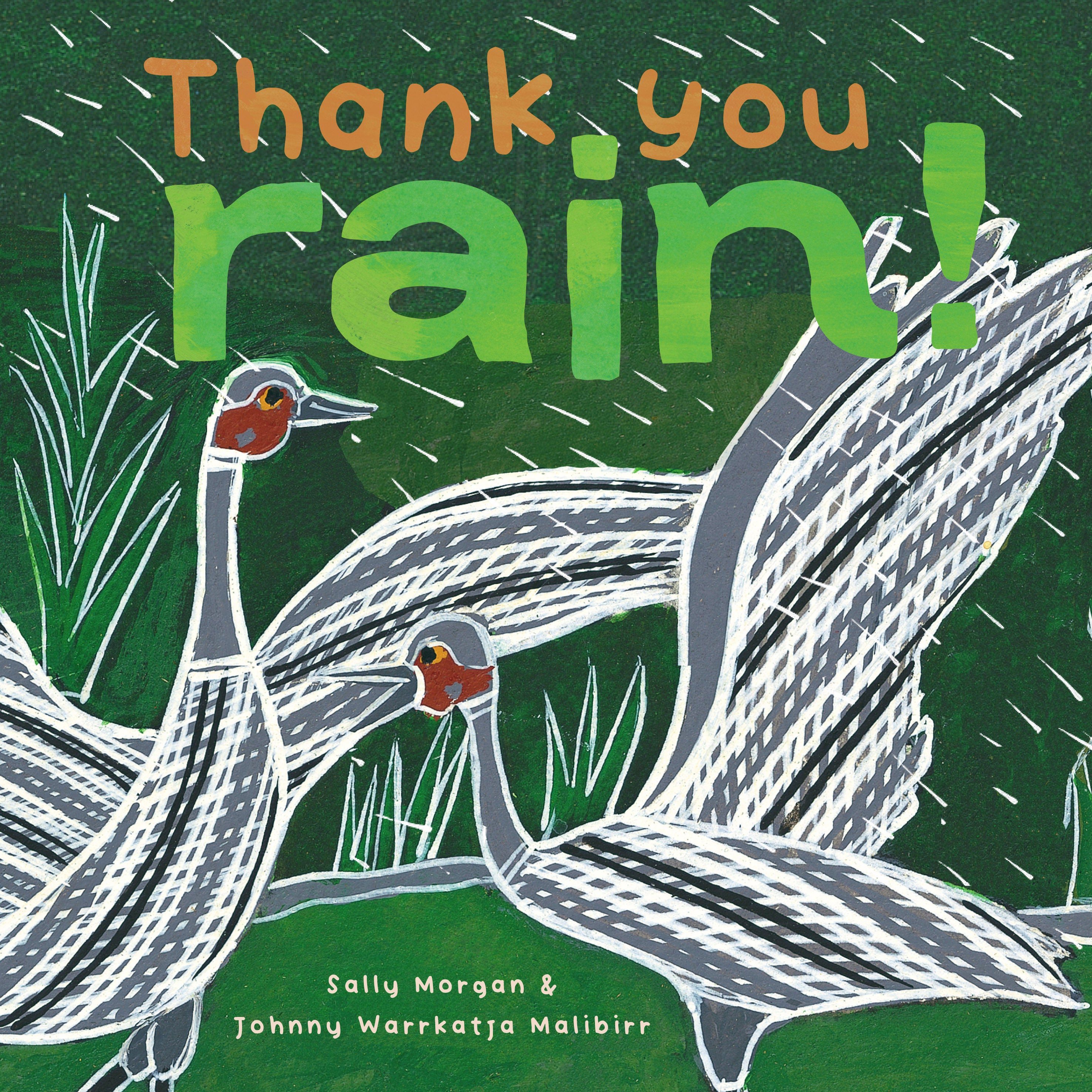 Thank you rain book cover.