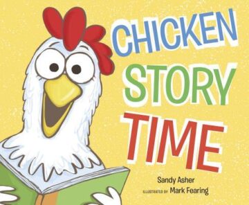 Chicken story time book cover.