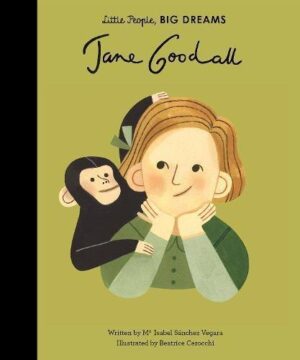 Jane Goodall book cover.