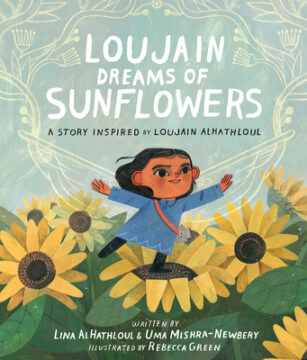 Loujain Dreams of Sunflowers book cover.