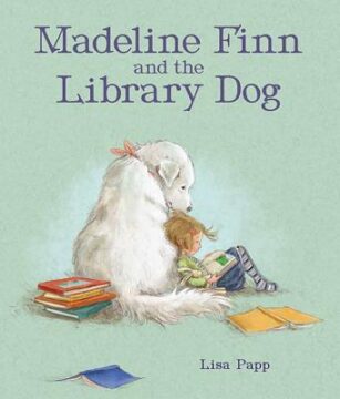 Madeline Finn and the library dog by Lisa Papp, book cover.