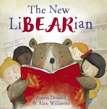 The New LiBEARian by Alison Donald and Alex Willmore book cover.