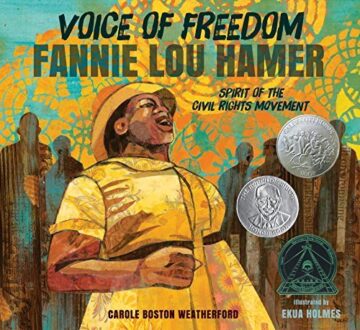 Voice of Freedom: Fannie Lou Hamer book cover.