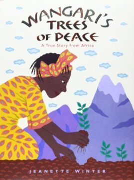 Wangari's Trees of Peace: A True Story from Africa book cover.